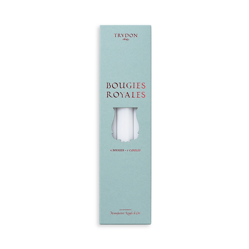 Trudon Royale Taper Candles, Box Of 6