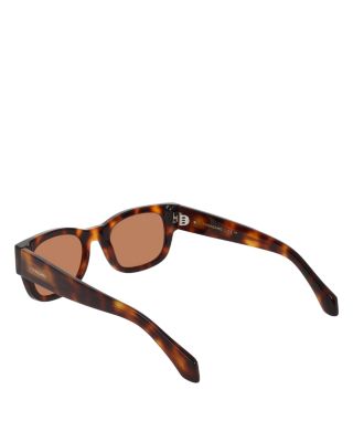 Rivet Square Sunglasses, 51mm