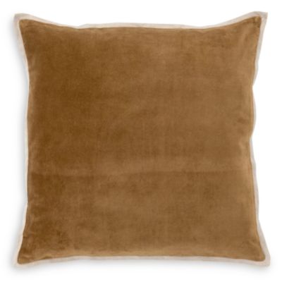 Gehry Velvet Linen Decorative Pillow Cover, Square