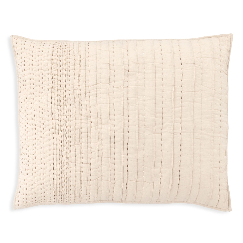 Annie Selke Bryant Natural Quilted Sham, Dutch Euro In Natural