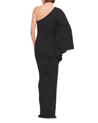 Kallista One Shoulder Slit Dress