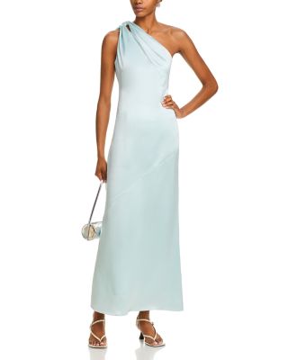 Daniella Satin One Shoulder Dress