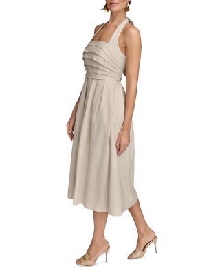 Halterneck Midi Dress
