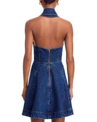 Light Blue Sleeveless Mini Dress