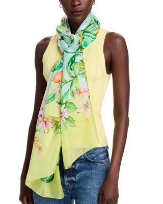 Fraas Floral Leo Luxe Scarf