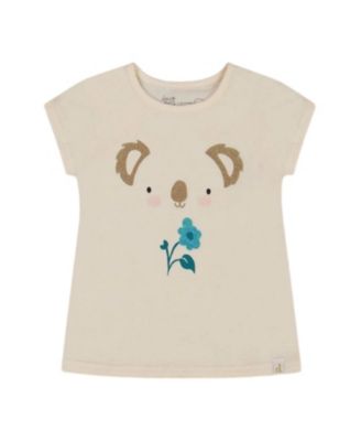 Deux par Deux - Girls' Organic Cotton Tee - Little Kid