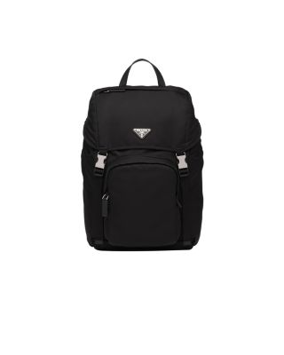 Re-Nylon and Saffiano Leather Backpack