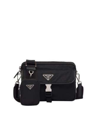 Prada - Re-Nylon and Saffiano Leather Shoulder Bag