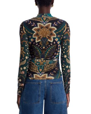 Jaipur Black Tulle Blouse