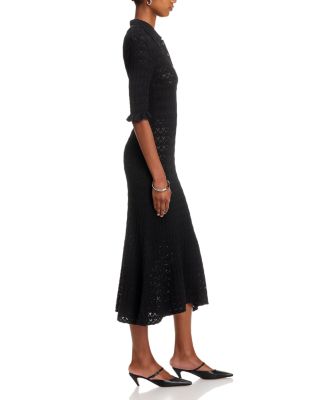 Rue Pointelle Midi Dress