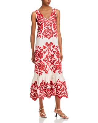 Sea - Liliana Appliqu&eacute; Maxi Dress