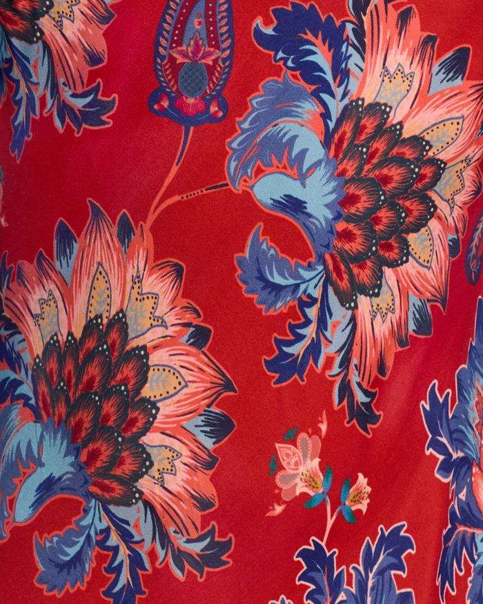 Luang Red Maxi Dress