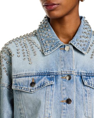 Embellished Denim Jacket - Exclusive