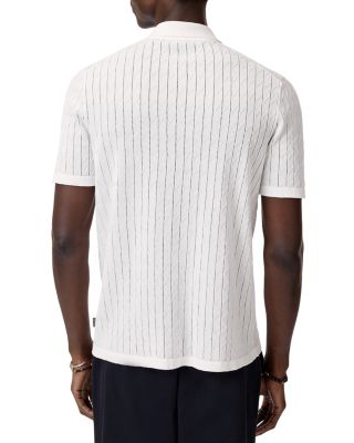 Moore Short Sleeve Regular Fit Textured Sweater