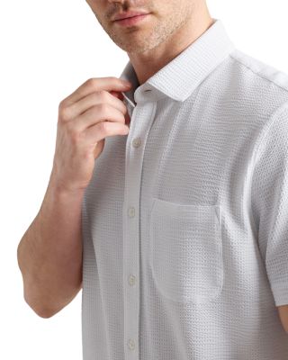 Commuter Seersucker Regular Fit Short Sleeve Shirt