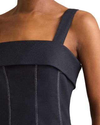 Effie Contrast Stitch Dress