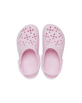 Unisex Classic Floral Cut Out Clogs - Toddler, Little Kid, Big Kid