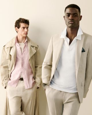 Delave Linen Slim Fit Suit Jacket