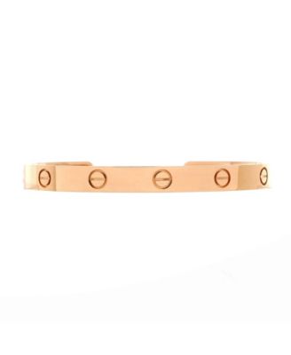 Pre-Owned Cartier - Love Cuff Bracelet 18K Rose Gold