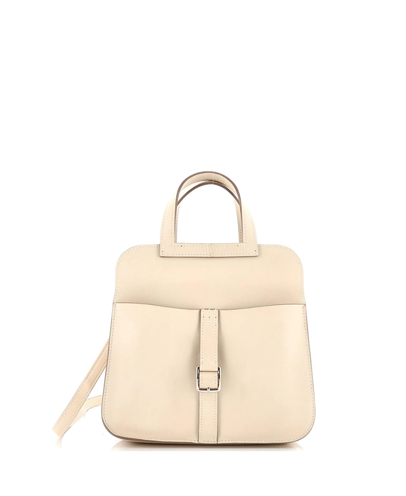Pre-owned Pre-owned Hermes Hermes 22 Halzan Bag Swift In Neutral
