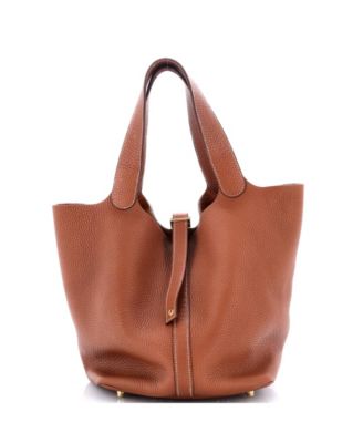 Pre-Owned HERMÈS - Pre-Owned Hermes GM Picotin Lock Bag Clemence