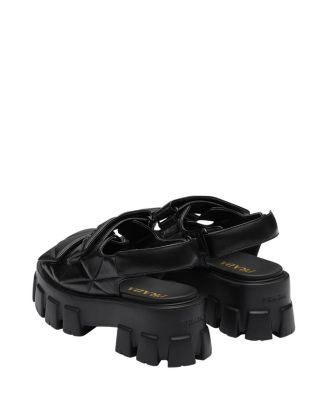 Women's Monolith Nappa Leather Sandals