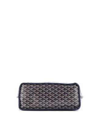  PM Anjou Reversible Tote Embroidered Coated Canvas