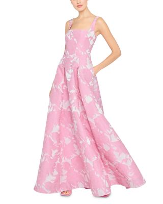 Theia - Soleil Basque Gown