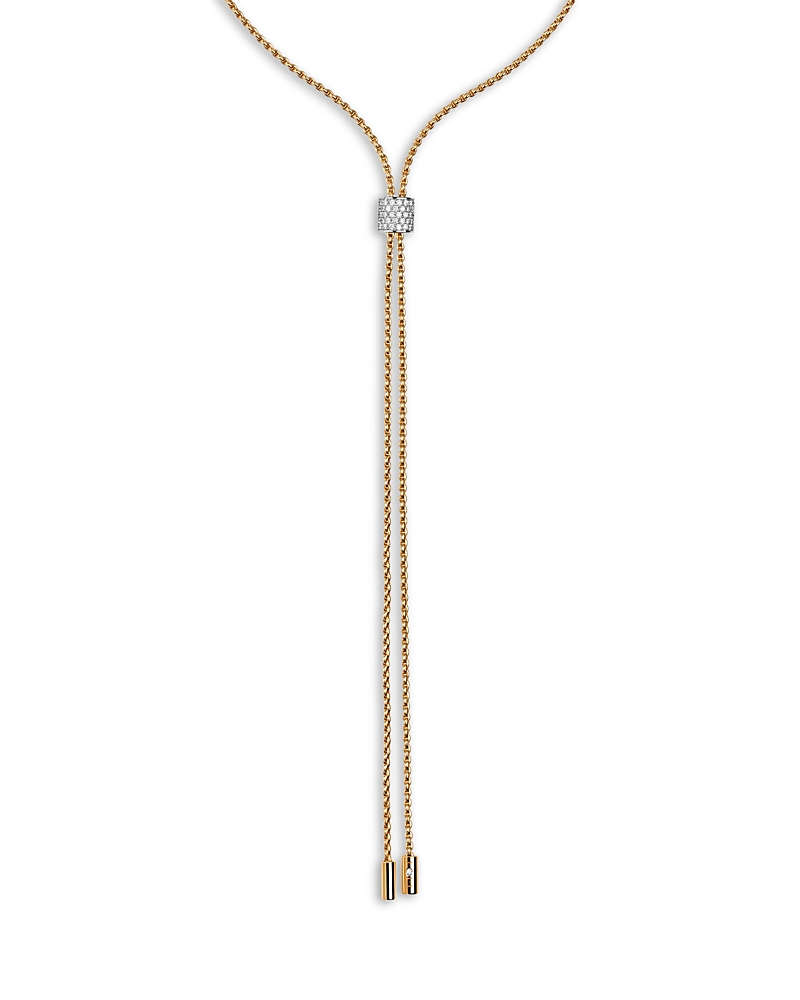 Fope 18K Yellow Gold Aria Diamond Lariat Necklace, 27.5