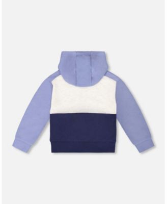 Boys' French Terry Full Zip Hoodie Sweatshirt- Little Kid