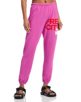 FREECITY - Cotton Logo Sweatpants