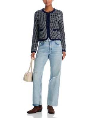 Claire Braided Trim Cardigan