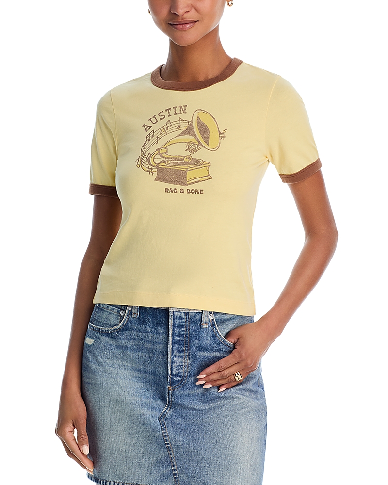 Rag & Bone Austin Ringer Graphic T-shirt