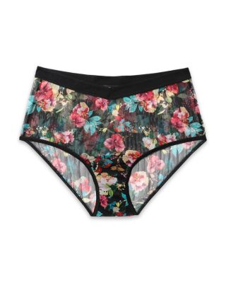 Mesh Boyshort Panties