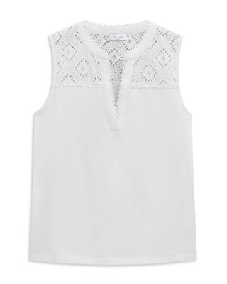 Susanna Broderie Top