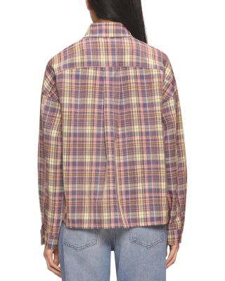 Adeline Plaid Button Down Shirt