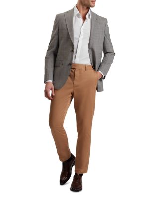 Ron Classic Wool Check Modern Fit Suit Jacket  