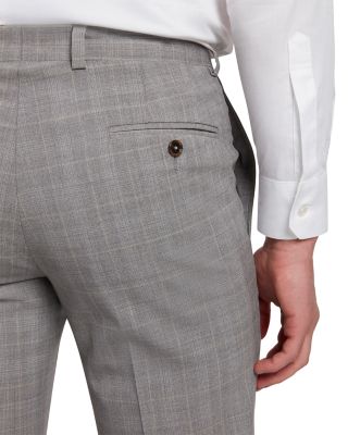 Ted Baker Classic Wool Blend Check Slim Fit Suit Pants