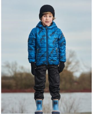 Boys' Printed Quilted Mid-Season Jacket - Baby