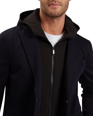Ashb Jersey Blazer With Hooded Liner