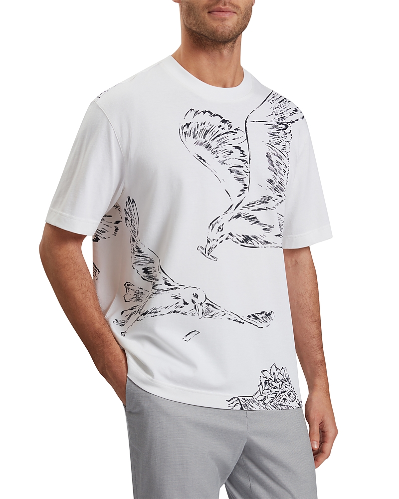 Ted Baker Jamesio Short Sleeve Seagull Graphic Tee