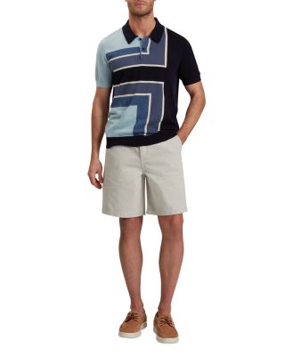 Ralfe Short Sleeve Color Blocked Polo