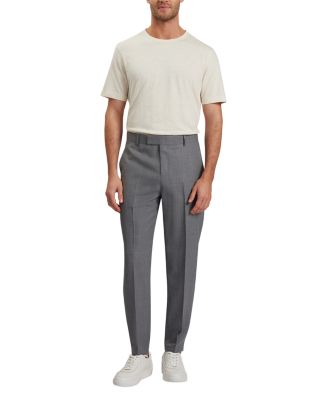 Selwynt Lightweight Wool Blend Tapered Fit Trousers