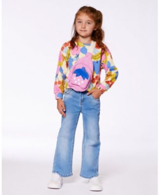 Girls' Wide Leg Jeans - Big Kid