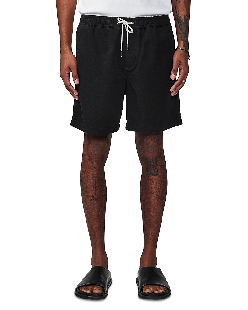 Nn07 Gregor 1154 Drawstring 6.3 Shorts In Black