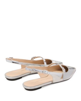 Women's Emilia Pointed Toe Slingback Mary Jane Shoes 