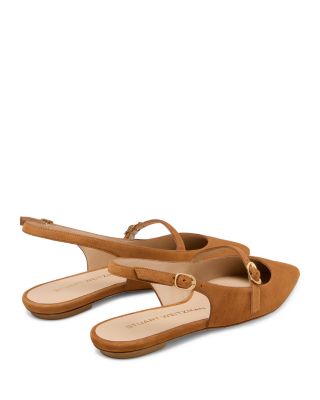 Women's Emilia Pointed Toe Slingback Mary Jane Shoes 