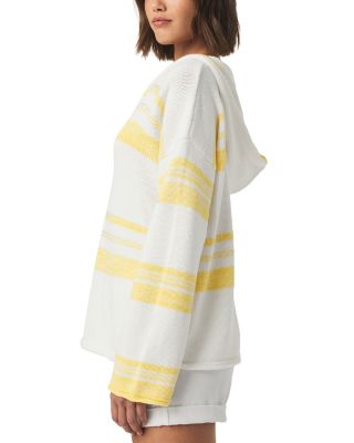 Blondie Hooded V Neck Sweater