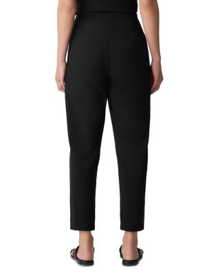 High Waisted Tapered Ankle Pants