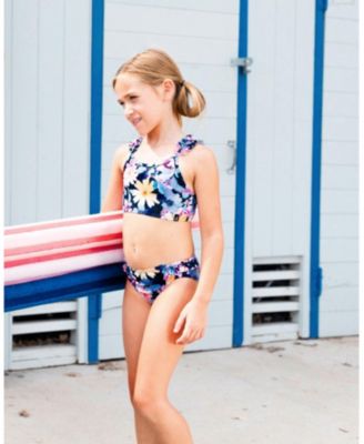 Girls' Printed Two-Piece Swimsuit - Little Kid